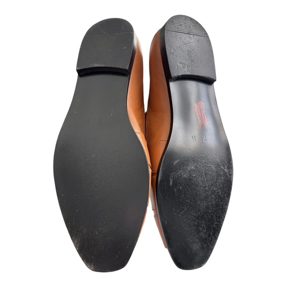 JAZZ Brand Shoes Womens Size 7 M Brown Leather Loafers Made In Spain Vintage‎ - Picture 8 of 10